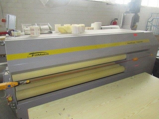 Fillmatic, Rollpack 160/30, 2017, Mattress Rolling Machine, Working Width 1600mm, 6.5 kW