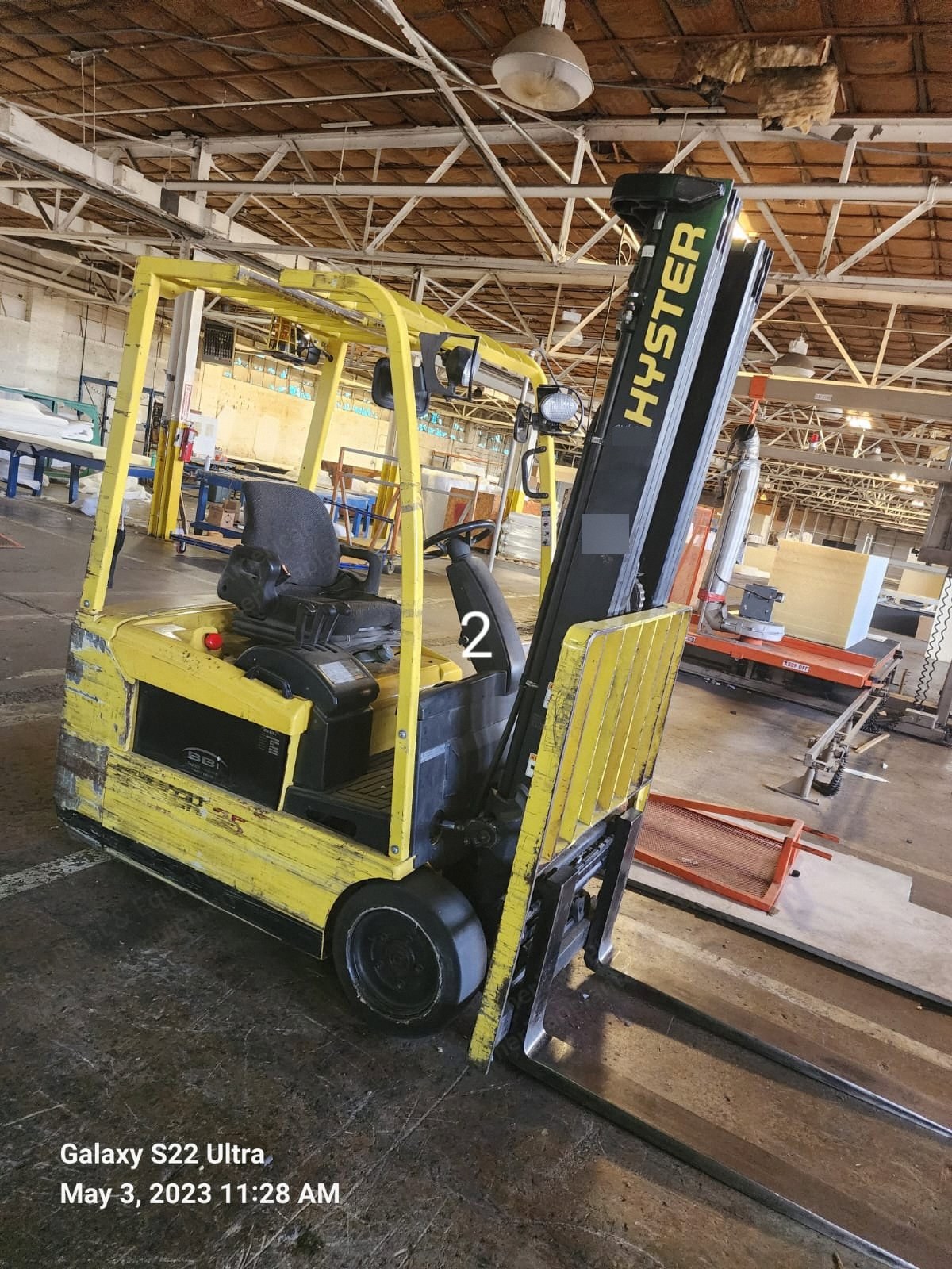 Hyster J35ZT Electric Forklift