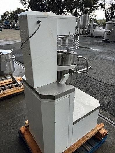 Custom Fabricated, Chocolate Ball Mill, 10" x 14", Stainless Steel, Jacketed