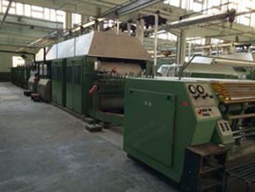 Santa Clara Sizing Machine, 1995, 3200mm Width, 8 Drying Cylinders, Creel for 12 Beams