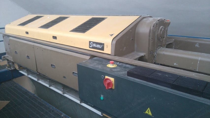 Staubli, LX3201, 2001 to 2005, Jumbo Jacquard Head, 12288 Hooks, JC5 Controller
