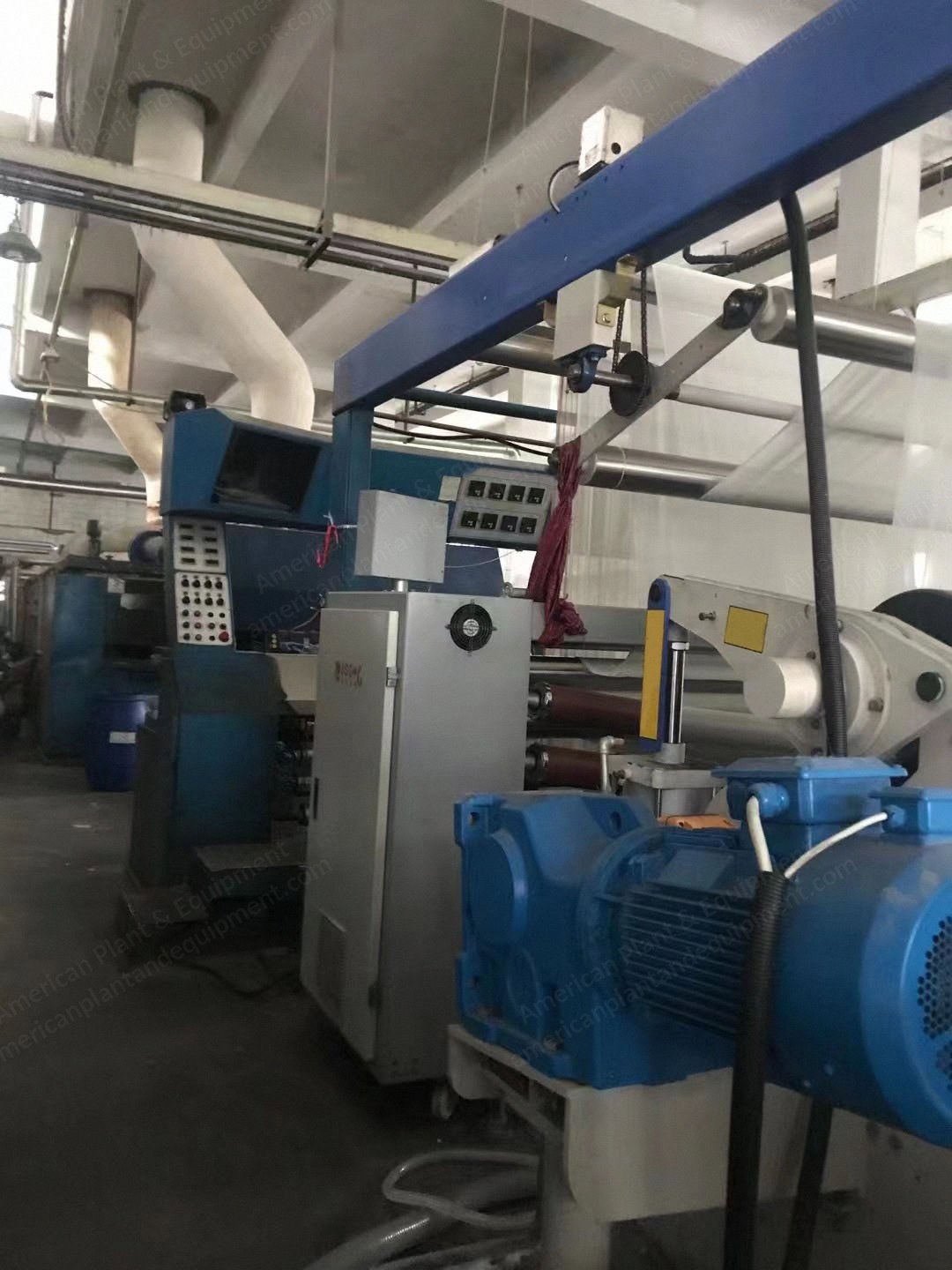 Ehwha Stenter, 2006, 3400mm Working Width, 8 Chambers, Steam Heated, Horizontal Chain