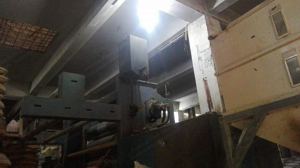 Ramisch Guarneri, SNC, 4-Bowl Calender, 3200mm Working Width, 2 Cotton Rolls, 2 Steel Rolls, Oil Heated