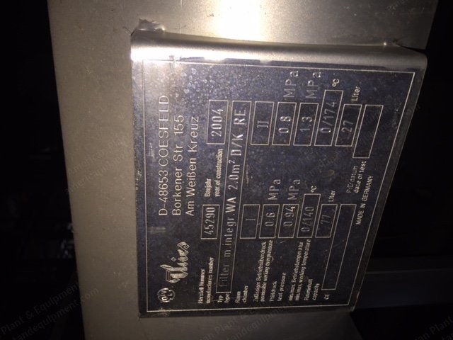Thies, TRD 140, 2004, HT Dyeing Machine, 1 Tube, Capacity 150 kgs, Setex 737 XL