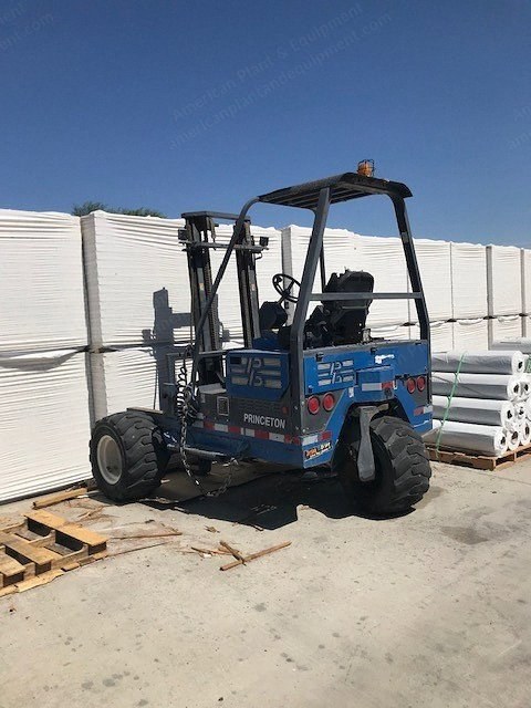 Princeton, PB50, 2005, 5000 lbs Capacity, 120" Raised Fork Height, Diesel, 1500 Hours