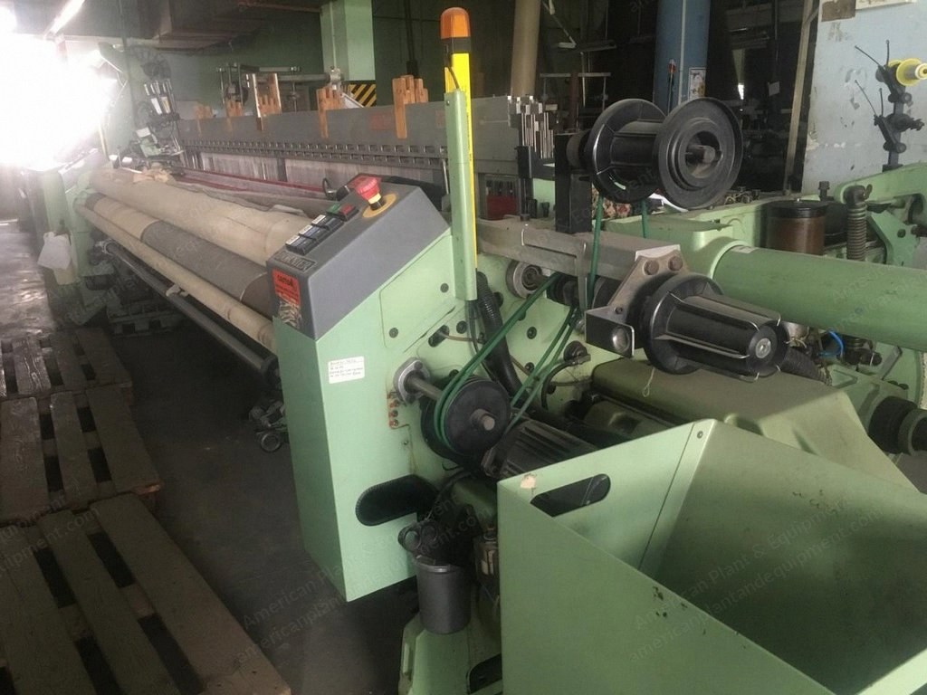Dornier, PTV 8/S, Rapier Looms, 3500mm Working Width, 6 Colors, Staubli Dobby