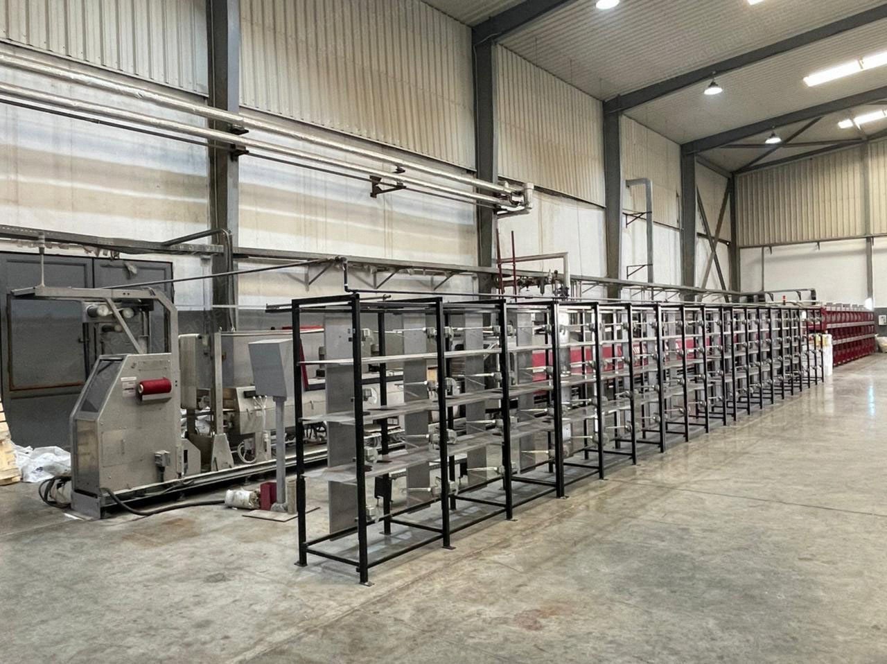 Superba, TVP 3, 2018, Heat Setting Machine, 78 Positions, Friezing Head, 6800 kg/day