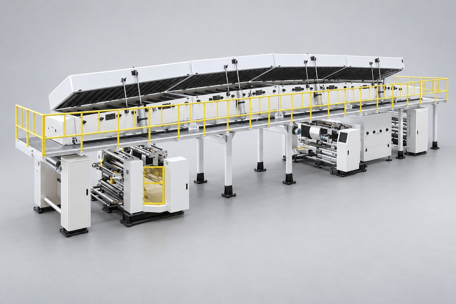 NovaStar, GS130, Laminating and Cross Cutting Machine for Carbon Fiber Composite Fabric, New, 1,600 mm (63 in) Effective Product Width, 2,540 mm (100 in) Stacking Platform