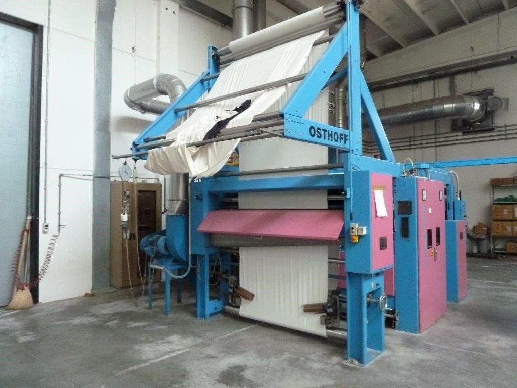 Osthoff-Senge, PK 94/1, 1996, Singeing Line, Width 1800mm, 2 Burners, Refurbished 2015