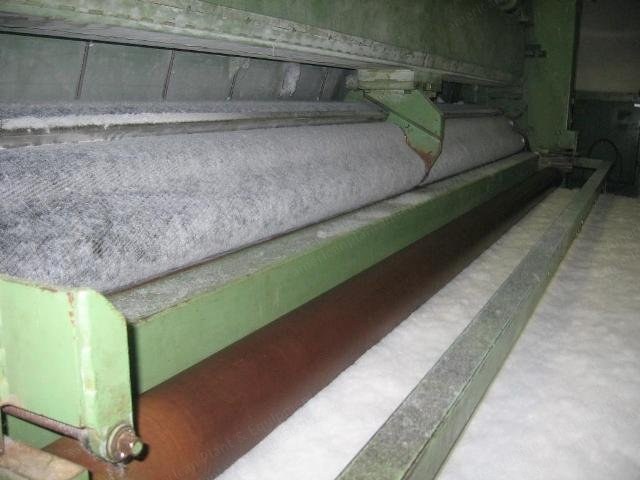 Mohr/Fehrer Thermobonding Nonwoven Line, 1991, 360cm Width, 100-430 kg/h Capacity