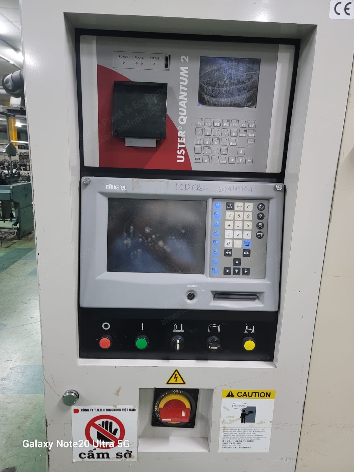 Murata, 21C, 2004, Auto Winding Machine, 60 Drums, Uster Quantum-2 FD, Splicer G2Z
