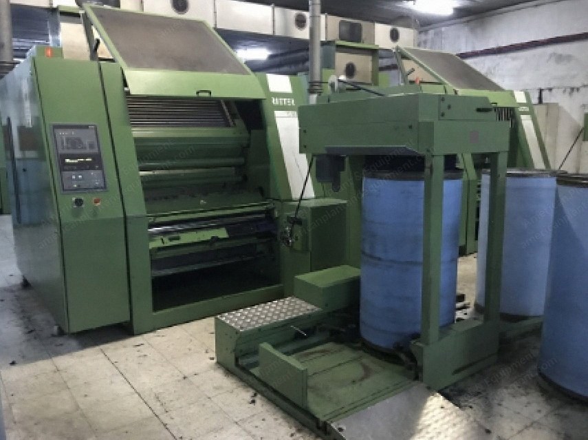 Rieter, C50, 1995/1996, A7/U Chutes, CBA 600 Coiler, 600mm Can Diameter