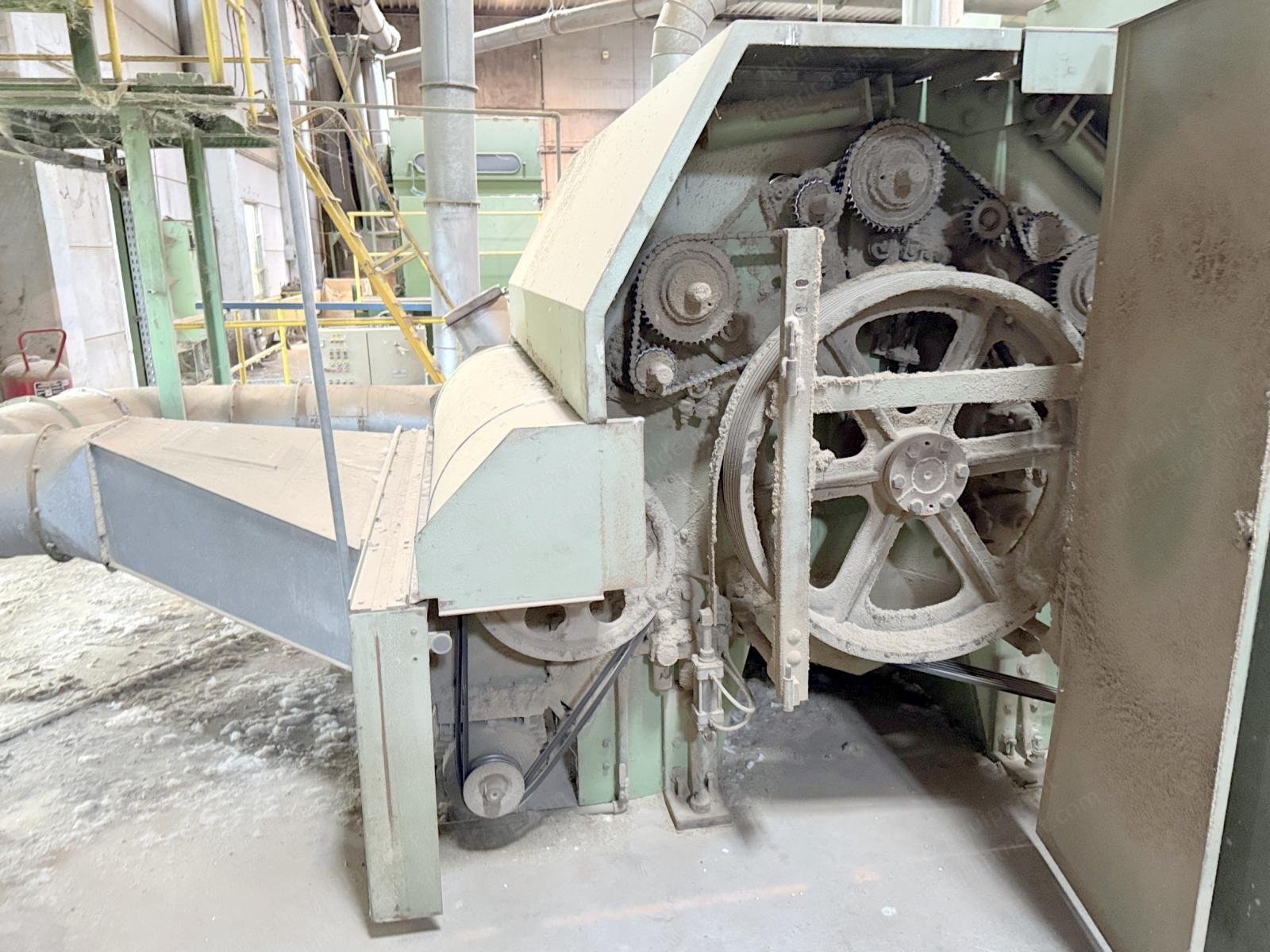 HDB, Carding Willow, 1984, 1500mm Working Width, with Hopper Feeder