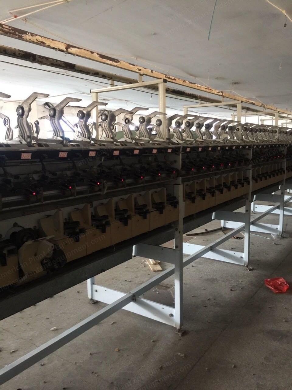 Saurer, Rotor Spinning Machine, 2007, 288 Spindles, 240 Spindles, 54mm Rotor Diameter