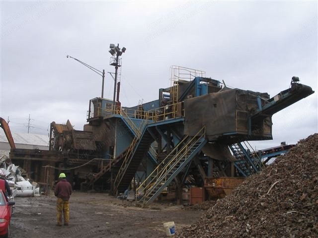 Hammermills, Automobile Shredding System, 23 TPH, 3000 HP