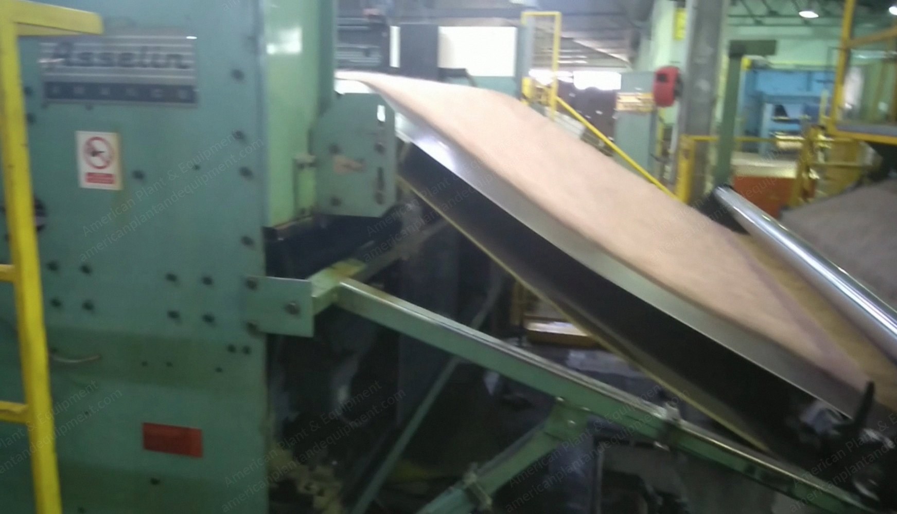 Asselin, 480, 1988, Input 3420mm, Output 5500mm, 80 m/min