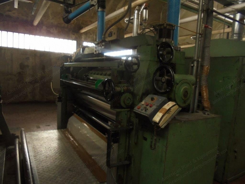 Zappa Polyurethane Coating Line, 1800mm Table, 2 Coating Stations, 2 Ovens