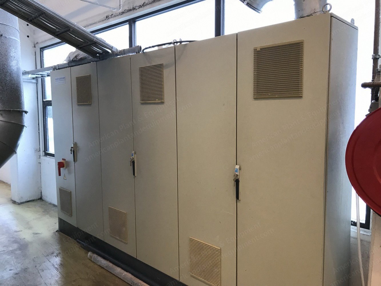 Schott & Meissner Thermobonding Oven, 2000, 2200mm Working Width, Double Belt, Cooling Section
