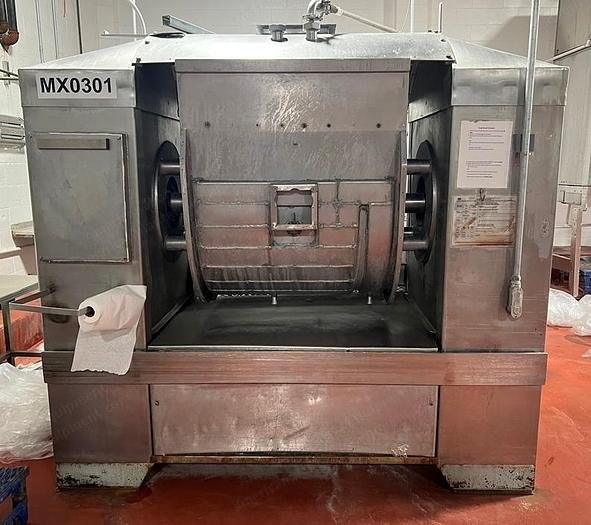 Peerless, Sigma, 700 to 900 lb Capacity, 25 HP, Stainless Steel Dough Mixer