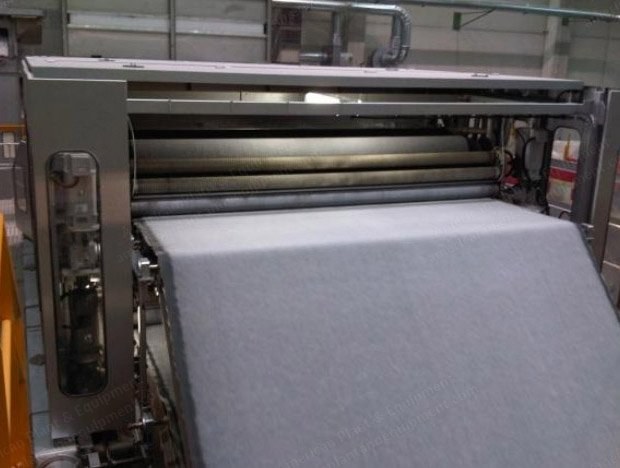 Hergeth, 3500, 1994, Carding Machine, Width 3500mm, 2 Doffers