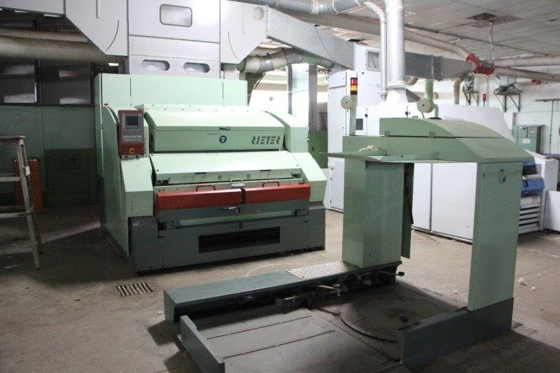 Rieter, C60 H, 2005, Carding Machine, Width 1500mm, Autoleveling