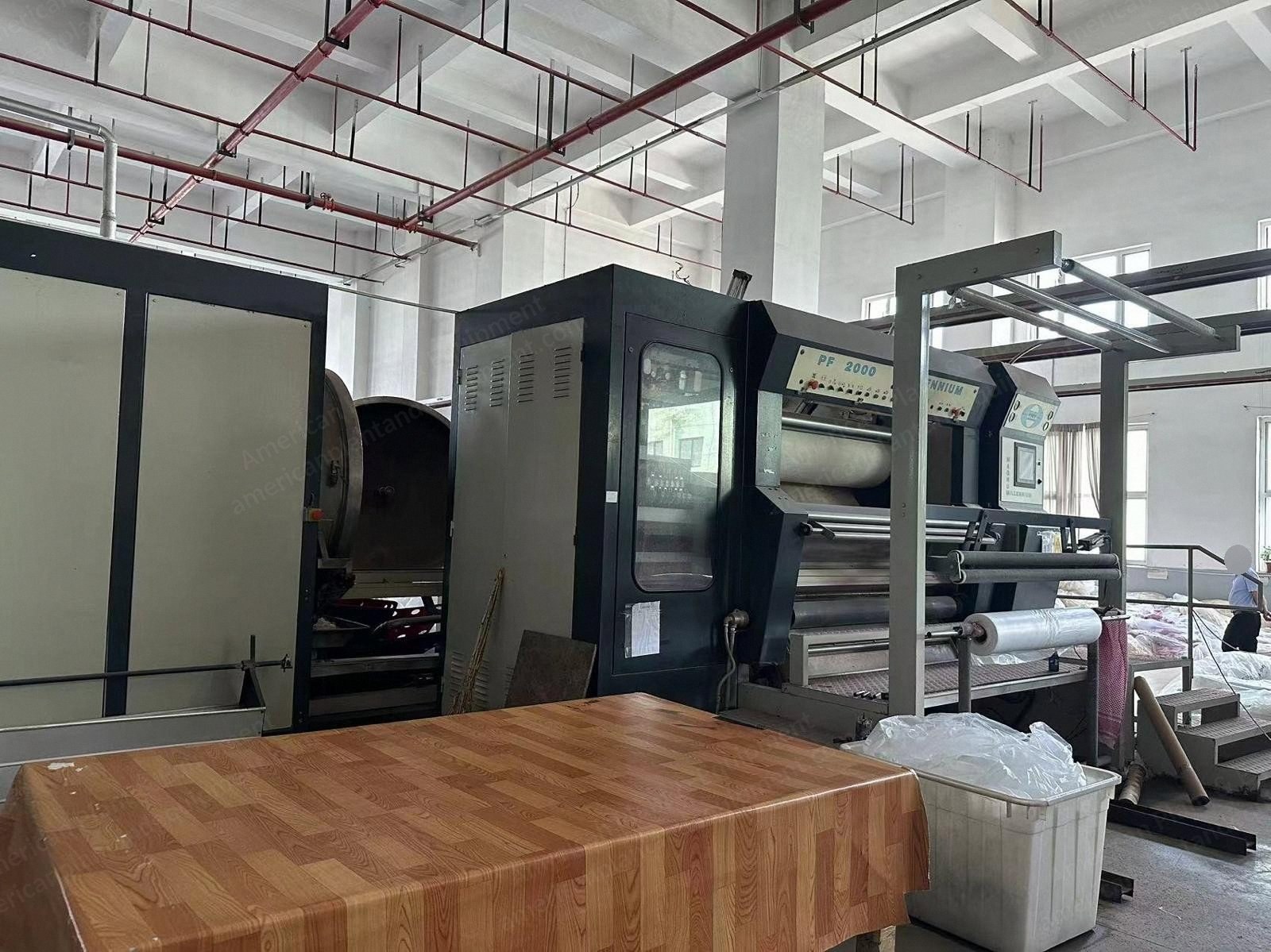 TMT Decatizing Machine, 2007, 1800mm Working Width, 1500mm Drum Diameter