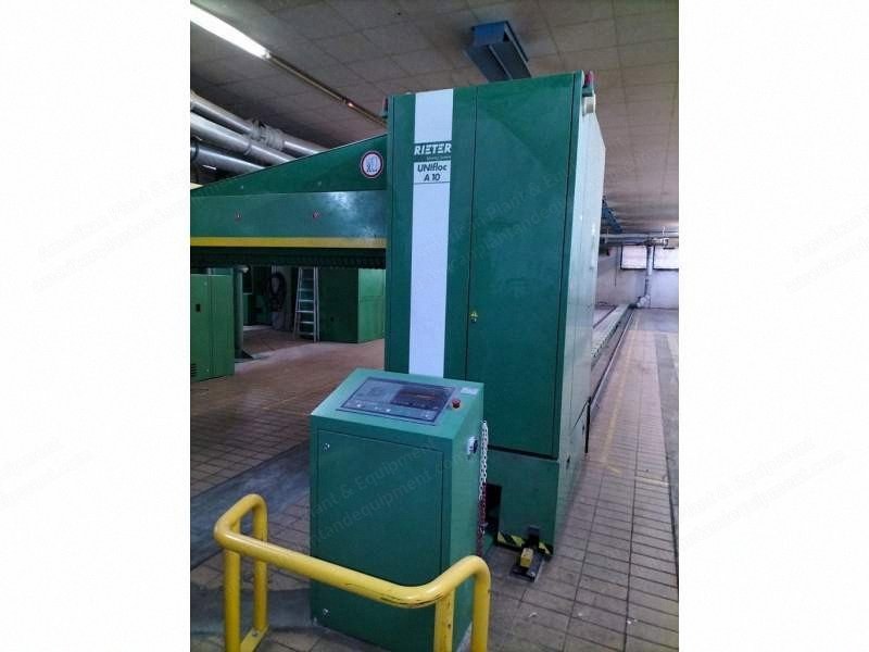 Rieter, Complete Spinning Plant, 1995-1997, Working Width 2300mm, 8000kg/day Capacity