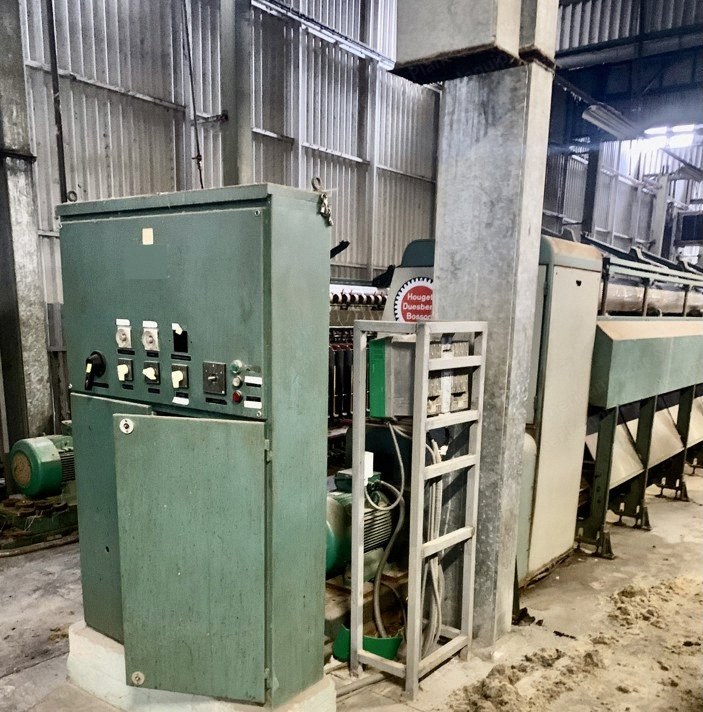 HDB, CBY, 1976, Woollen Ringspinning Frame, 140 Spindles, Pitch 145mm, Ring Diameter 110mm
