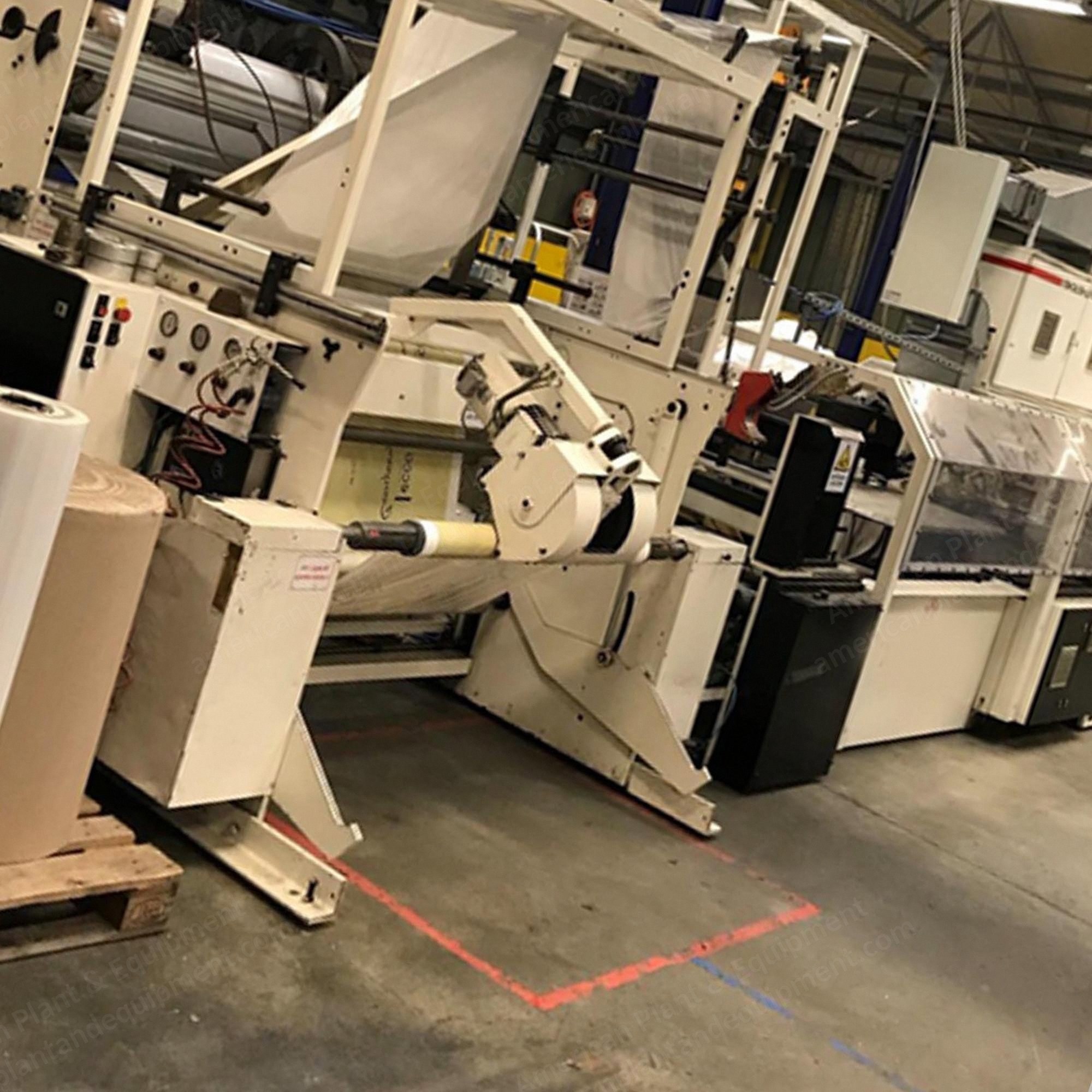 Windmoller & Holscher, Polyrex SF 3708, 1999, Loop Handle Bag Making Machine, Max Width 1400mm, Speed 60-150 pcs/min