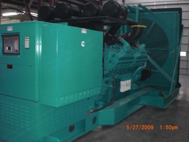 Onan, 2000DQKC-2200, 2001, 1650 kW, 50 Hz, Cummins QSK60-G6 Engine