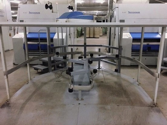 Trutzschler, TC 03, 2005/2006, 40"/48" Coiler Size, with Chute Feed DFK, 380V 50Hz