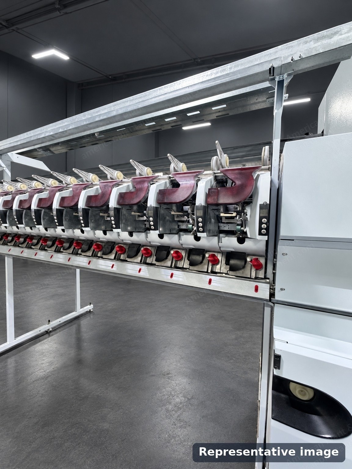 Saurer Schlafhorst, Autocoro 9, 2017, Open-End Rotor Spinning Machine, 600 Rotors, 4 Robots, Corolab XQ