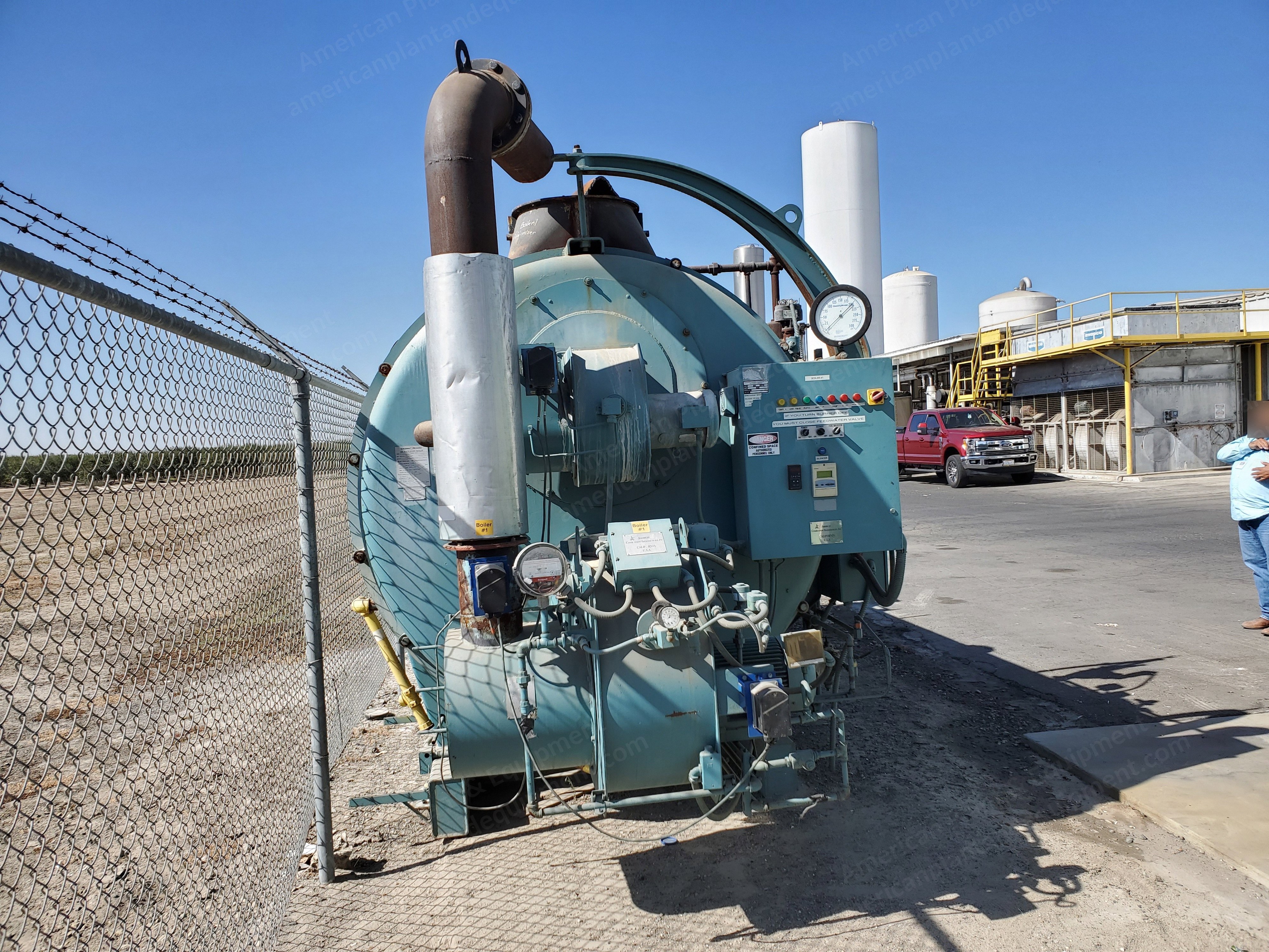 Cleaver-Brooks, CB 200-300, 1994, 300 HP, 150 PSI, Dual Burner Natural Gas and Diesel