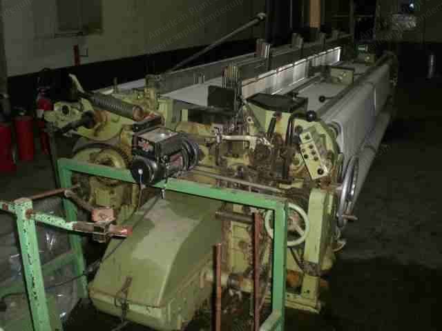 Sulzer, 153 VSK 105 10F, 1977, Projectile Looms, 153" Width, Cam and Dobby Motion