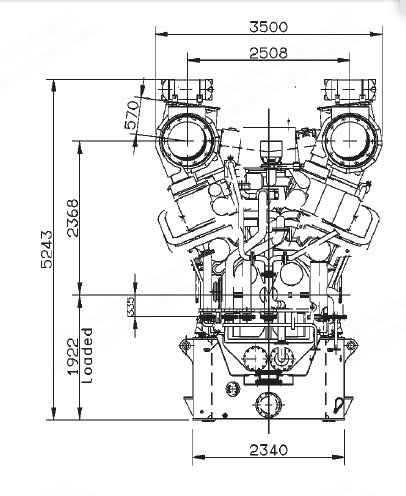 MAN, 18V32/40, 9 MW, Gas Generator Set, 50 Hz, 11 kV