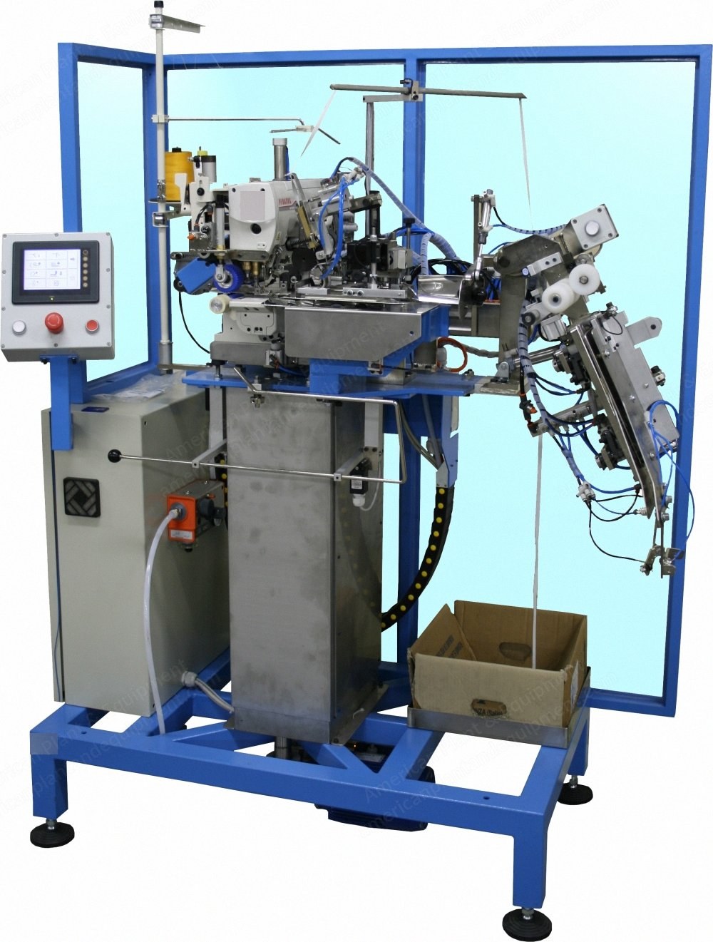 NovaStar, MU111, Automatic Sheet Hemming Machine, Elastic Insertion, 2 kW, 220V