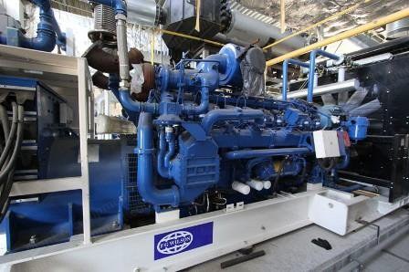 Perkins, 4016 TESI, 2008, Natural Gas Fired CHP Plant, 2x 815kW, 50Hz, 1400 kWth Heat Recovery