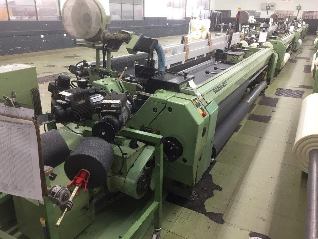 Sulzer, P7100 S330 N2-4 SPE, 330cm Working Width, 4 Colors, Projectile Looms