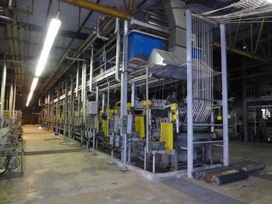 Morrison, Indigo Rope Dyeing Range, 1987, 2200mm, 12 Ropes