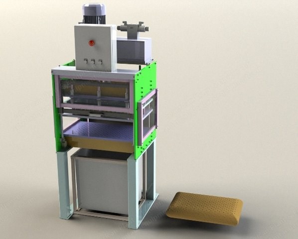 NovaStar, FN323, Hydraulic Punching Press for Pillows, 600x300mm, 3 kW