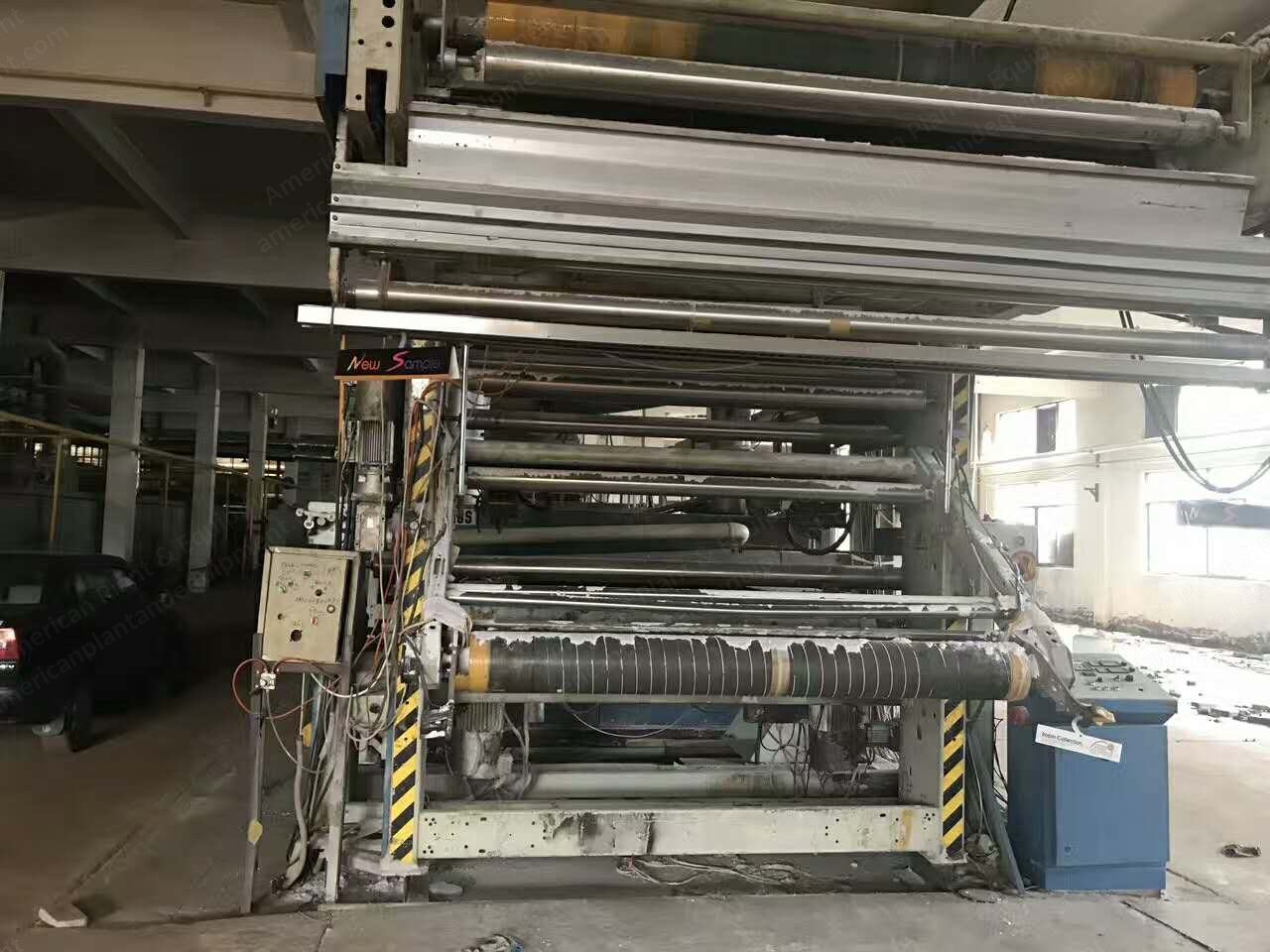 Monfongs Stenter, 2003, Width 2000mm, Gas Heated, 8 Chambers, Pin Type