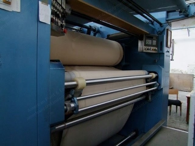 Moers-Beyss, Vapermat Standard/Soft 1200/450, 1995, Kier Decatizing Machine, 1800mm Width, 3 Drums