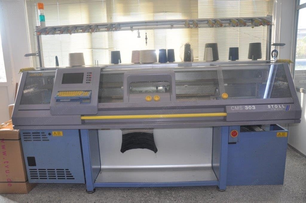 Stoll, CMS Series, 1998-2000, Flat Knitting Machines, 1143-2440mm Working Width, 5-12 Gauge