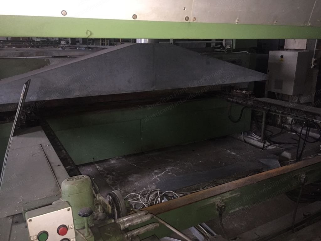 Babcock, 5000-7600, 1994, 3600mm Working Width, 6 Chambers, Gas Heated
