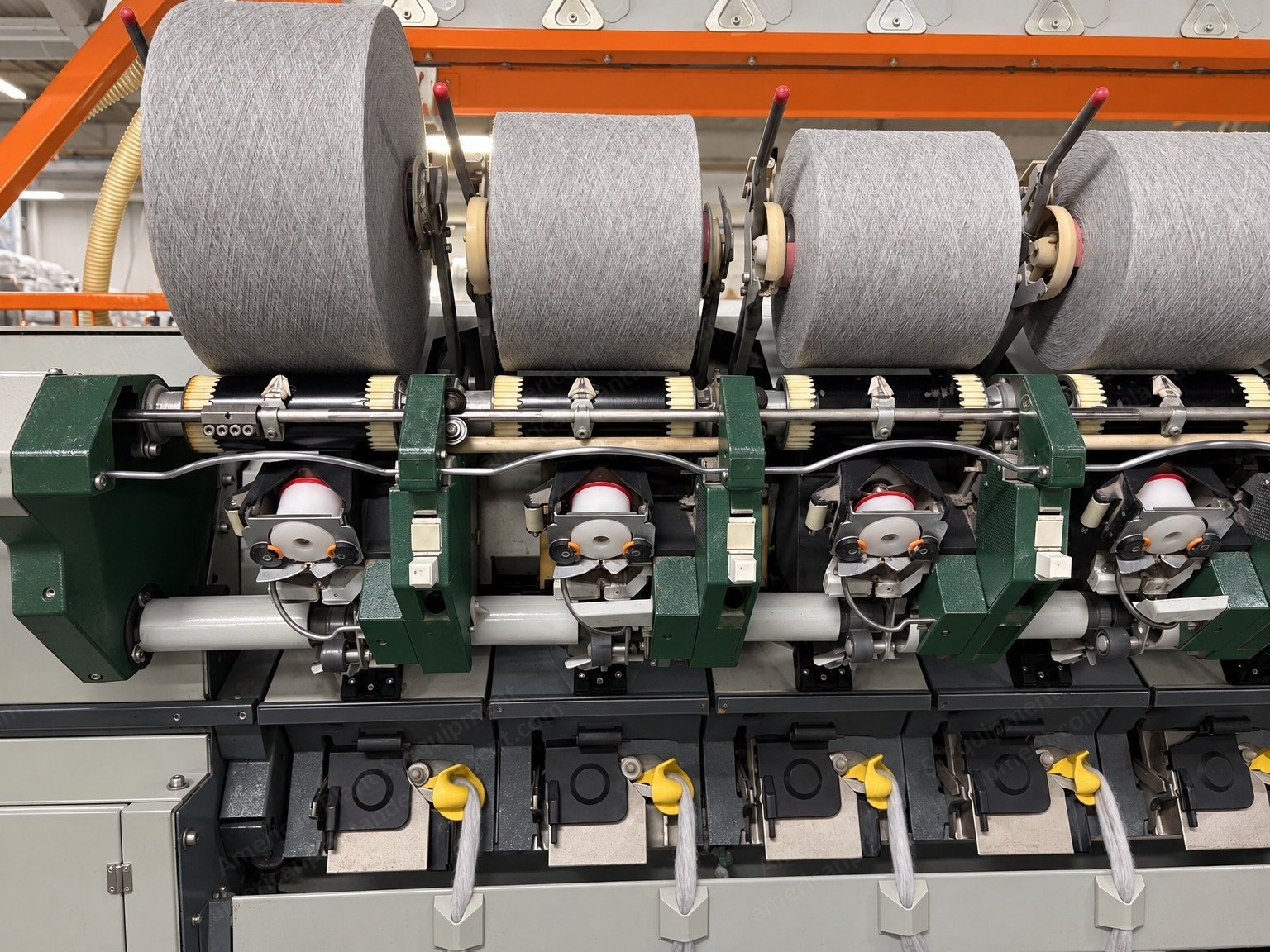 Trutzschler and Saurer Schlafhorst, 2004 to 2005, Complete Open-End Spinning Plant, 2,520 Rotors