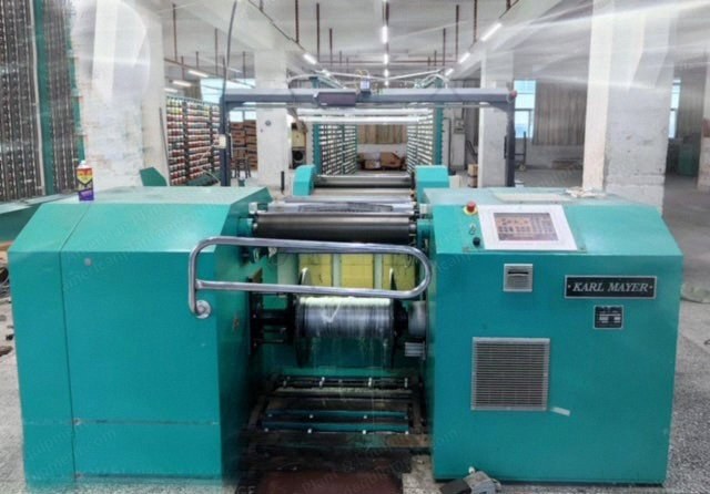 Karl Mayer, DSEHH-21x30, 2010, Lycra Warping Machine, 680 Ends