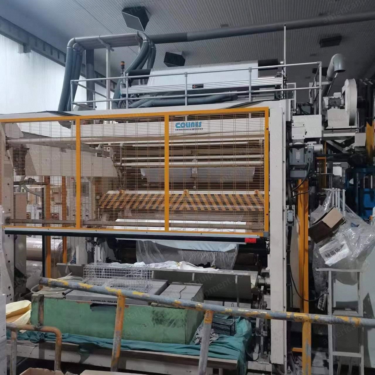 Collines Spunlace Nonwoven Line, 2009, Working Width 2000mm