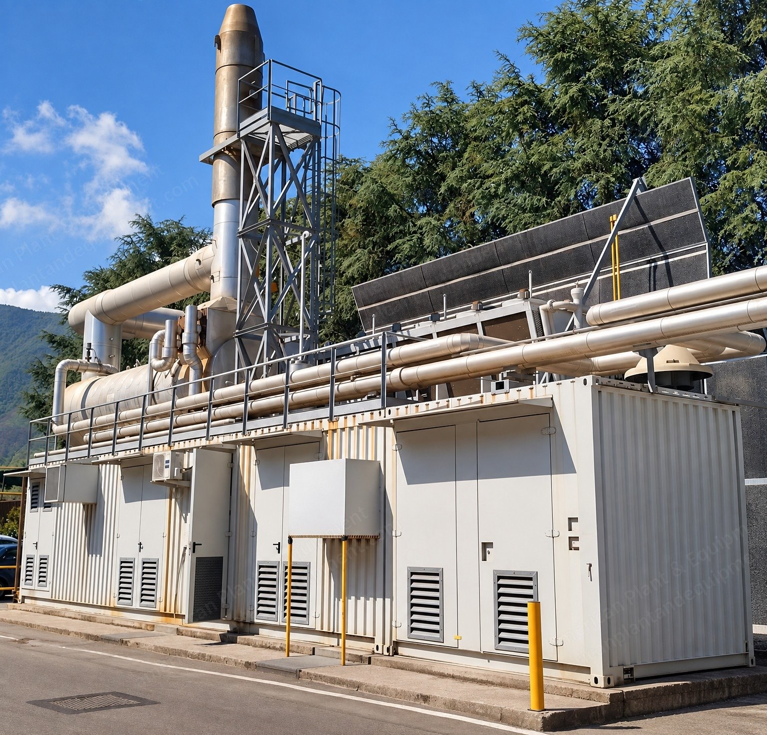 Jenbacher, J616, Containerized CHP Plant, 2.7 MWe