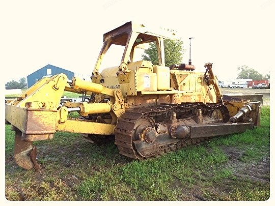 Caterpillar, D8K, 1978, Crawler Dozer, with Ripper, 300 HP, D342T Engine