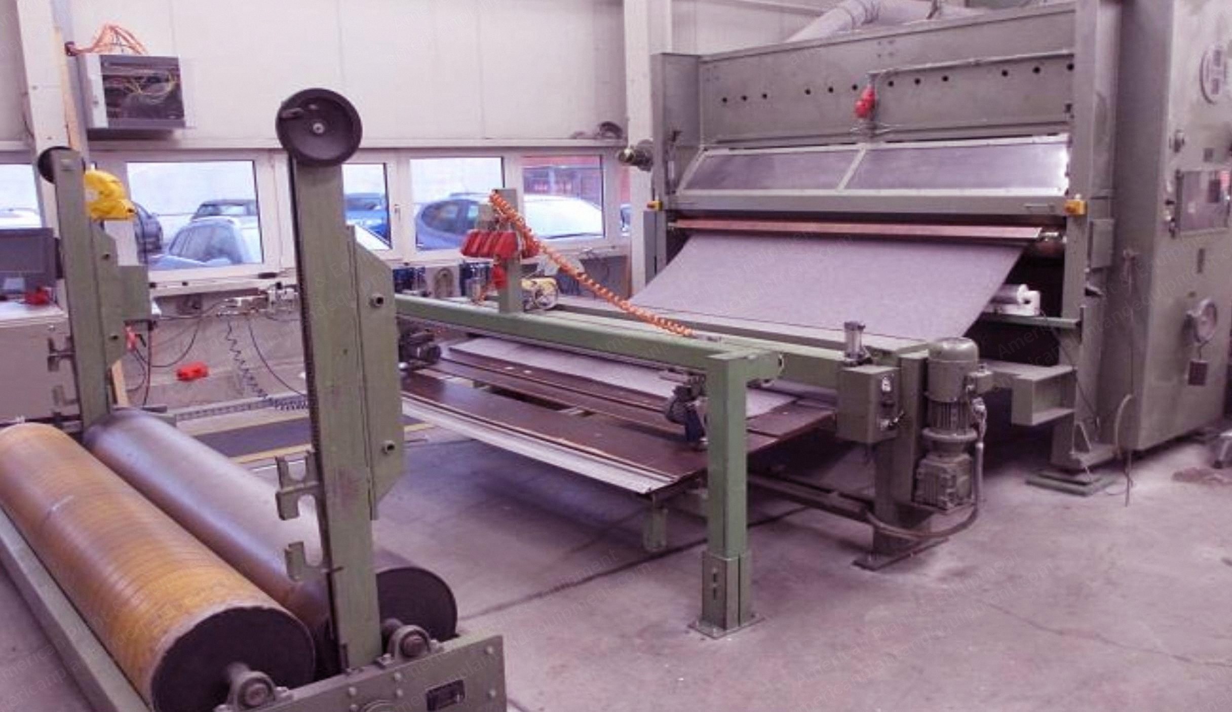 Heuer, Finishing Needle Loom, 1990, 2500mm, Double Board Downstroke, 4000 Needles/m